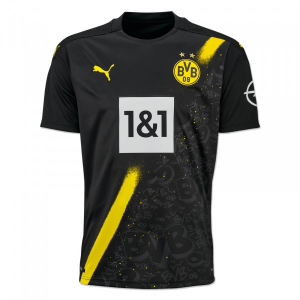 Thailand Trikot Borussia Dortmund Auswarts 2020-21 Schwarz Fussballtrikots Günstig